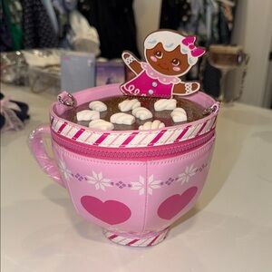 Dolls Kill Pink Gingerbread Teacup Bag